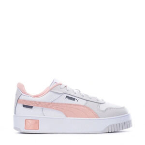 Fila Carina Street Pink and White Platform Sneakers